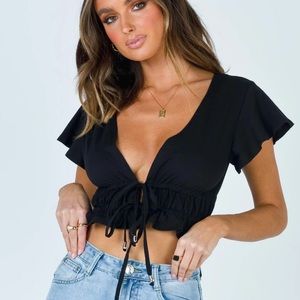 Princess Polly black tie top